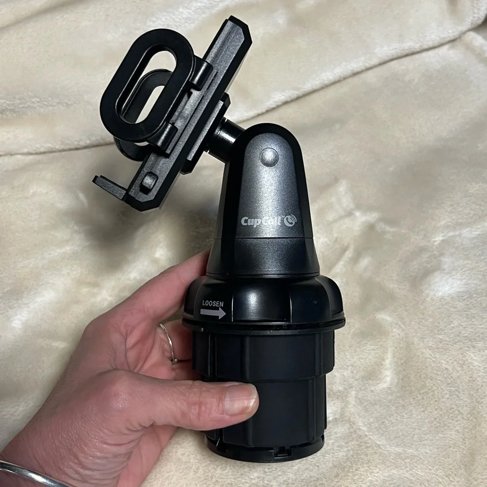 NWOT 📱 BULBHEAD CAR/TRUCK BLACK UNIVERSAL CUP HOLDER CELL PHONE MOUNT